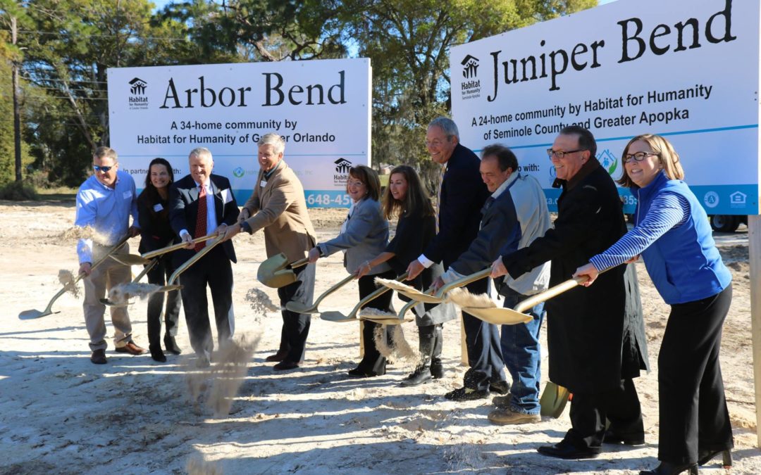 Inauguração das obras de Arbor Bend e Juniper Bend