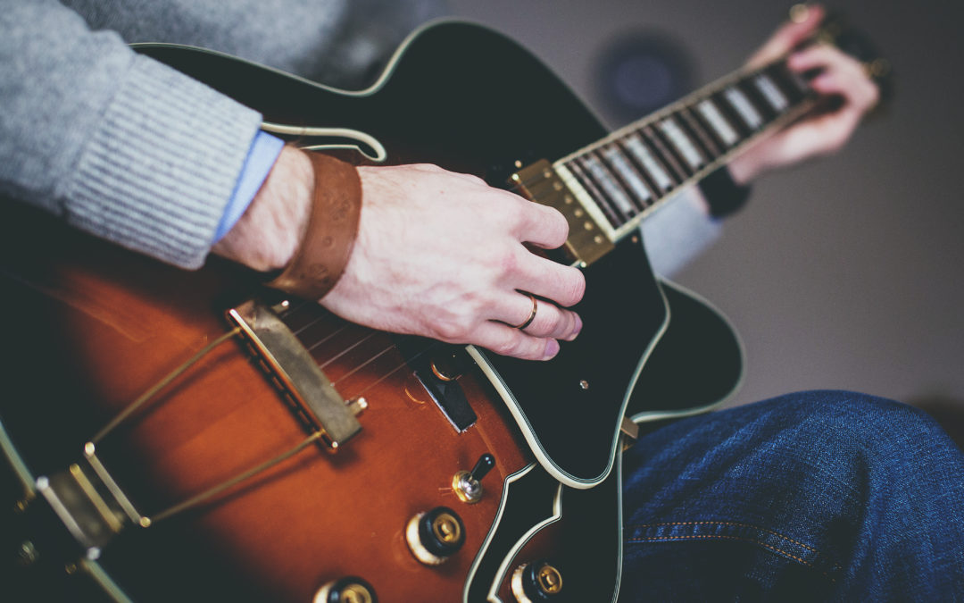 Man playing guitar