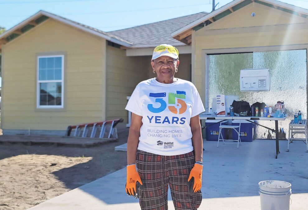 Mary’s Habitat home will give the 72-year-old long-awaited stability and freedom