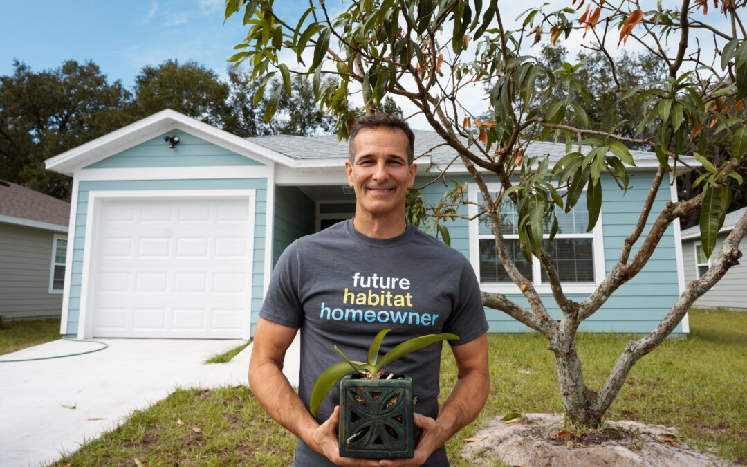 Orlando teacher Kenneth, a face of our Face The Housing Crisis campaign, closes on Habitat home